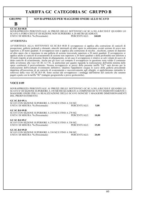 II parte - Elenco prezzi 2010 (.pdf 6242 KB ) - Grandi Stazioni S.p.A.