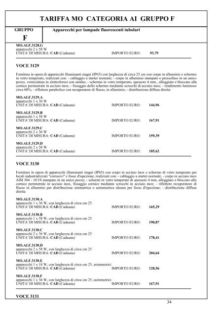 II parte - Elenco prezzi 2010 (.pdf 6242 KB ) - Grandi Stazioni S.p.A.