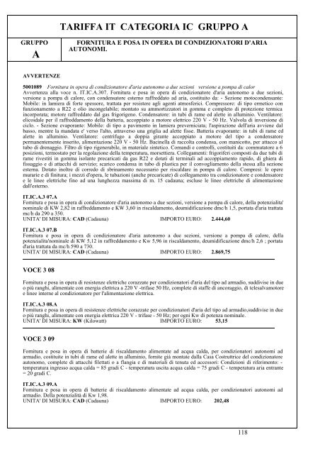 II parte - Elenco prezzi 2010 (.pdf 6242 KB ) - Grandi Stazioni S.p.A.