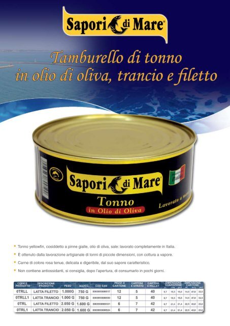 Dal Mare con Amore - Sapori di Mare