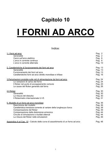 I FORNI AD ARCO
