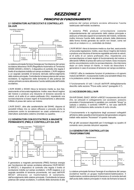 INSTALLAZIONE PER L'USO, L'ASSISTENZA E LA MANUTENZIONE