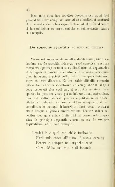 Delle rime volgari trattato di Antonio da Tempo, composto nel 1332 ...