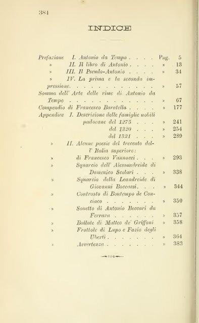 Delle rime volgari trattato di Antonio da Tempo, composto nel 1332 ...