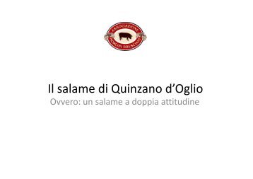 Salame cotto di Quinzano - Norcini Bresciani