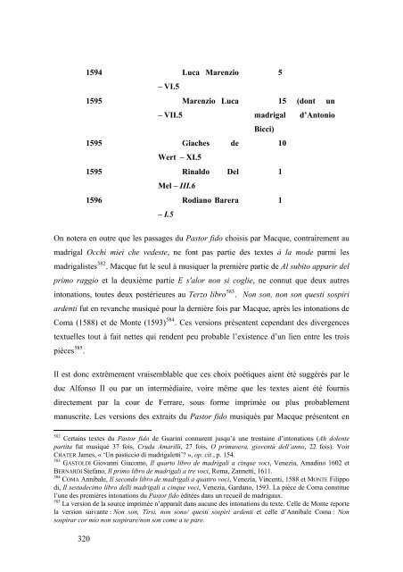 ariosita et artificiosita dans les madrigaux de giovanni de macque