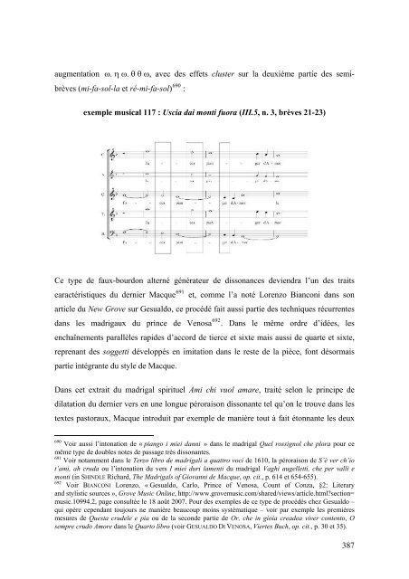 ariosita et artificiosita dans les madrigaux de giovanni de macque