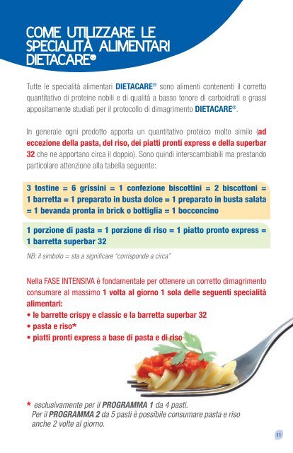 grassi fase 1 alimenti