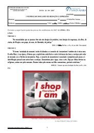 i vestibular simuladi re 3ª série em - questões abertas 2007