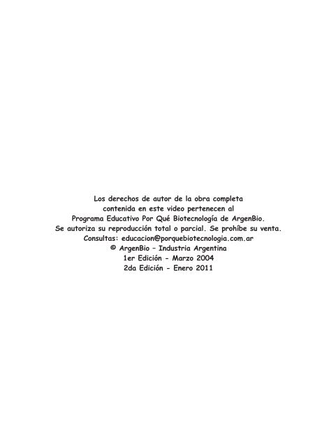 instructivo 2011.cdr - Porque Biotecnologia
