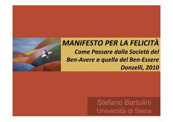 Intervento di Stefano Bartolini (pdf) - Fish