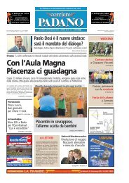 Con l'Aula Magna Piacenza ci guadagna - Corriere Padano