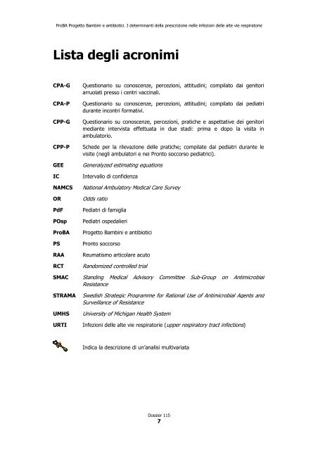 ProBA - Agenzia sanitaria e sociale regionale - Regione Emilia ...