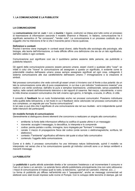 SCARICA la dispensa in PDF - Ap-P.It