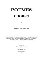 Poemes choisis