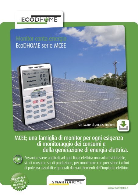 Brochure EcoDHOME serie MCEE - Opera Soluzioni