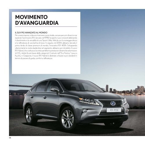 NUOVO RX Hybrid - Lexus