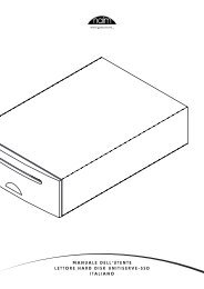 manuale dell'utente lettore hard disk unitiserve-ssd ... - Naim Audio