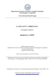 La fiscalità ambientale - Dipartimento di Scienze Economico ...