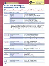 Tabelle riassuntive di guida all'analisi logica del ... - ciaociaobyby