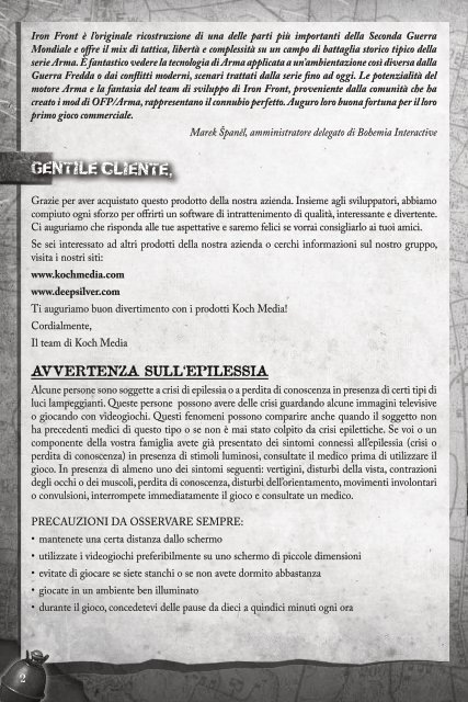 Manuale - Steam