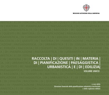 Pareri rilasciati prima del 2011 - Sardegna Territorio