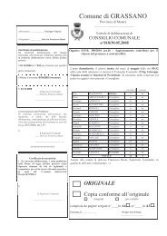dc018adeguamento oneri concessori - Comune di Grassano