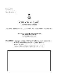 510-13 rimborso oneri concessori.pdf - Comune di Alcamo