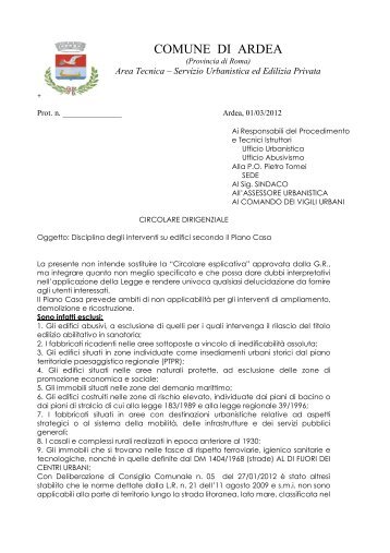 disciplina_Piano_casa.pdf - Comune di Ardea