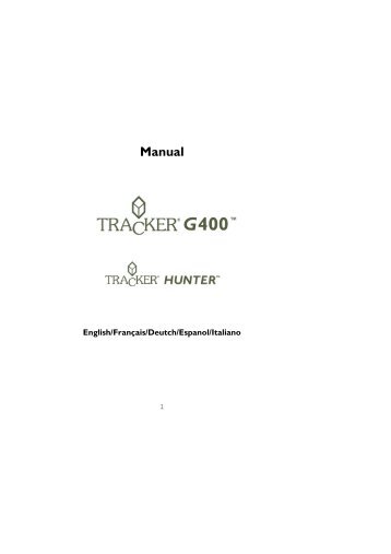 Manual - Tracker