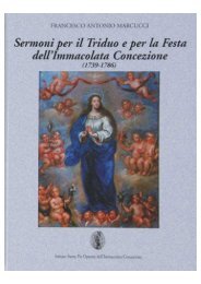 Sermoni per il Triduo e per la Festa dell'Immacolata Concezione