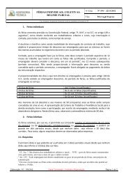 22/11/2012 Férias individuais. Coletivas. Regime parcial - Fecomercio