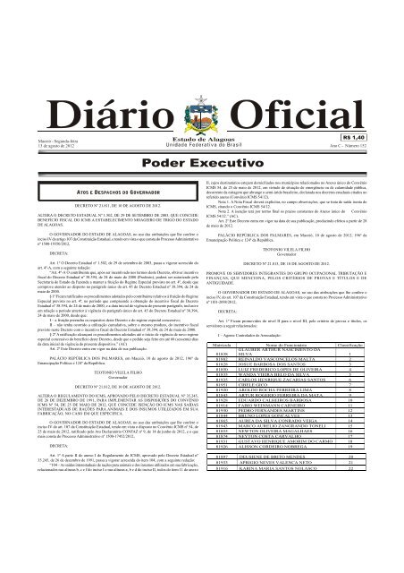 Poder Executivo - Imprensa Oficial - Graciliano Ramos