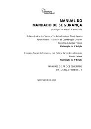 Mandado de Seguranca - Conselho da Justiça Federal