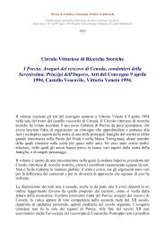 Circolo Vittoriese di Ricerche Storiche – Quaderno n. 2 (novembre ...