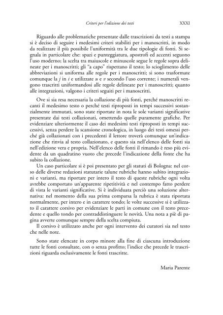 la legislazione suntuaria. secoli xiii-xvi. emilia-romagna - Direzione ...