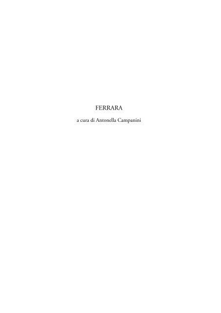 la legislazione suntuaria. secoli xiii-xvi. emilia-romagna - Direzione ...