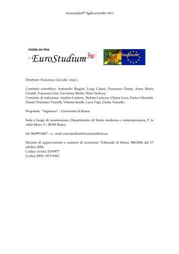 numero completo in pdf - EuroStudium