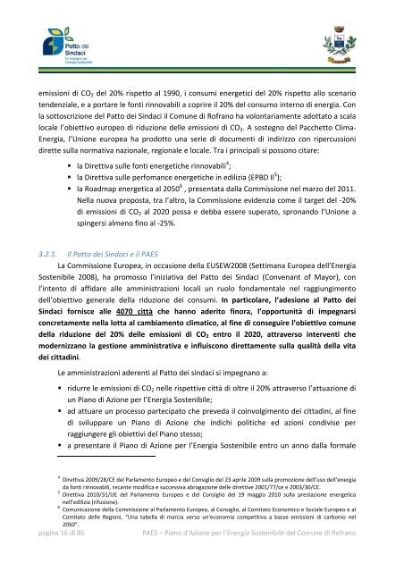 Piano d'Azione per l'Energia Sostenibile