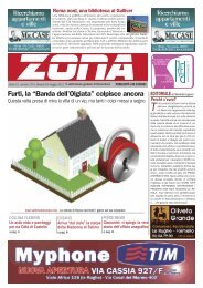 Zona 18-05-12 - Il notiziario gratuito di Roma Nord