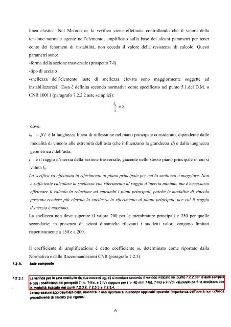 5-6. Progetto della capriata: dimensionamento e verifica - DICAT