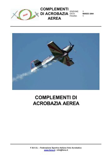 Complementi di acrobazia aerea - FSIVA