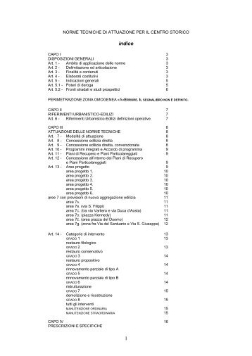 1 indice - Comune di Lendinara