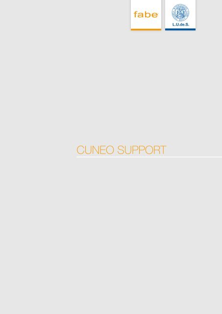 CUNEO SUPPORT - Fabe srl