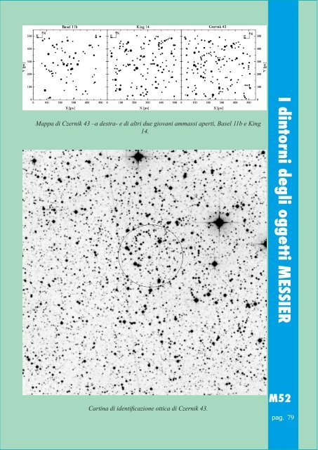 I dintorni degli oggetti MESSIER M52 - Vialattea.net