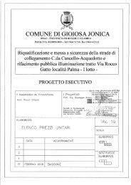 Elenco prezzi unitari.pdf - Provincia di Reggio Calabria