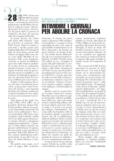 marzo-aprile 2010 - Fnsi