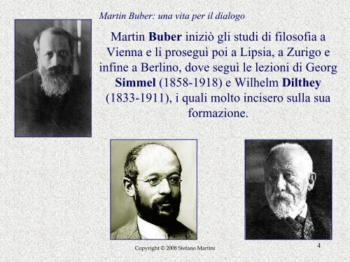 Martin Buber: una vita per il dialogo - Istituto di Cultura Italo-Tedesco