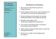 Vom Bauherrn zum Hausherrn