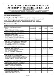 verein von landseerfreunden und -züchtern in deutschland ev - vld